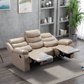 Living room genuine leather sofa small apartment head space capsule electric reclining massage multi-functional casual multi-functional combination