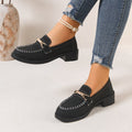 spring/autumn new arrival: plus-size chunky sole loafers for cross-border e-commerce. sizes 36-43 available. bulk orders welcome. dropshipping available for  and