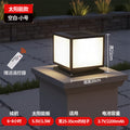 Solar powered pillar lights - outdoor waterproof garden lights - wired version - perfect for gardens, villas, gateways, and fences - creates a welcoming ambiance