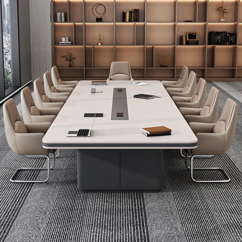 Saint li office executive desk conference table meeting room table and chair set furniture large employee training table