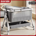 Baby crib - portable, foldable, multi-functional bassinet - newborn & toddler convertible bed