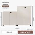 Low cabinet office printer tea cabinet partition cabinet file cabinet casual wooden floor-standing information cabinet with password lock