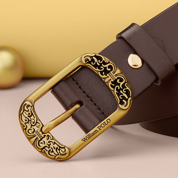 Paul leather belt women's belt women's 2023 new versatile decorative jeans belt women's high-end sense