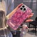 ripple pattern iphone 17 air case, gradient iphone 16 protective cover, compatible with multiple models