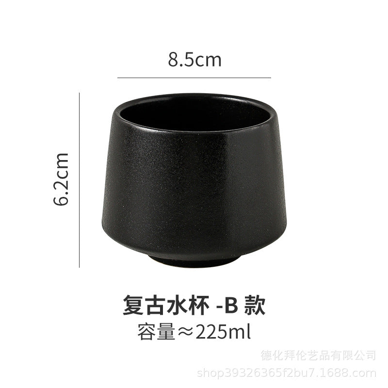 Japanese kiln matcha cup creative large for home tea cup office coffee cup stylish ceramic cup