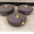 Export african heat preservation box2l2.5l3lexport3pcs set egg-shaped thermal insulation box