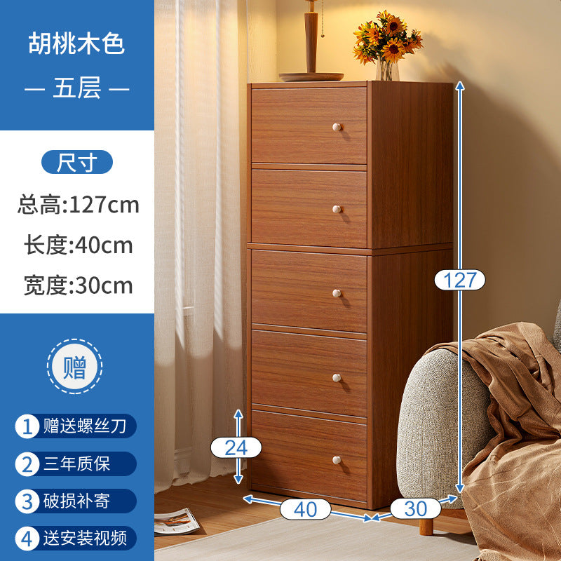 Shoe cabinet narrow and high vertical door household multi-layer storage integrated against the wall 2025 new home entrance indoor shoe rack