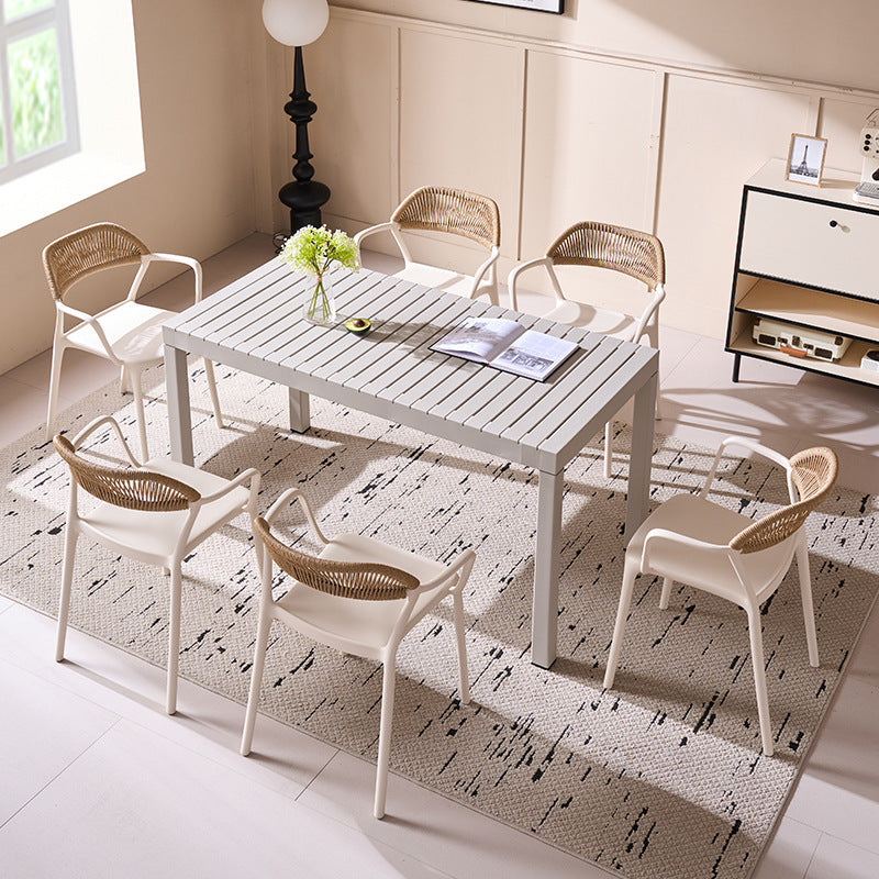 Outdoor chair balcony casual rope chair yard dining chair outdoor hotel terrace rope chair courtyard rope chair sun protection