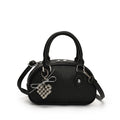 high-end niche 2025 new versatile shoulder cross-body women's bag bowling small square bag fashionable shell bag