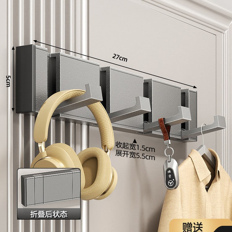Invisible hook entryway no-drill over-the-door clothes hanger wall-mounted entryway coat hook - premium quality