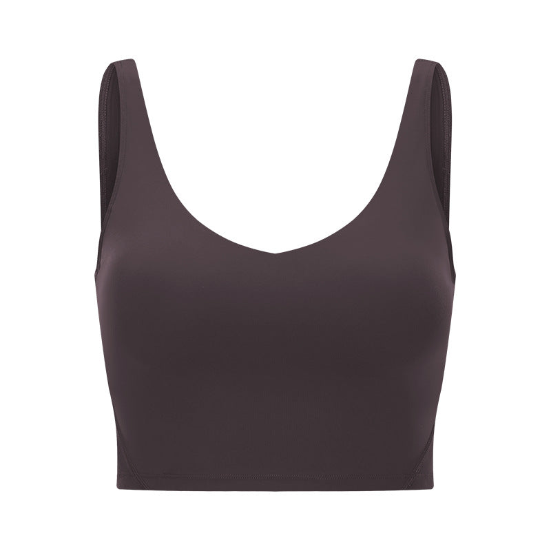 new arrival beautiful back push-up sports intimates women's running high-intensity yoga bra sports vest s2054