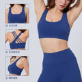 new yoga outfit set, shockproof running barely-there feel activewear set, premium women's fitness apparel