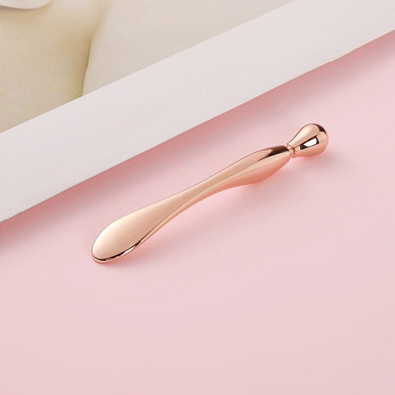 Metal eye cream stick manufacturer small water drop eye cream massage stick facial cream spoon cream spoon eye massage stick