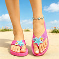 Wholesale plus-size women's flip-flops for summer beachwear: bohemian style, comfortable, and stylish