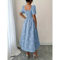 code new arrival  original women's elegancestylish neckline short-sleeved a-line skirt