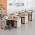 Saint li staff desk and chair combination screen desk 8-person casual staff 4/6-person desk