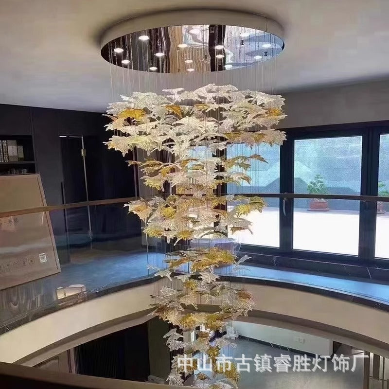Non-standard customized lamps and lanterns come to the drawing design engineering sales department chandelier hotel tea house villa supermarket club crystal lamp