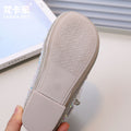 Girls' leather shoes - new autumn  collection: kids' bowknot rhinestone princess shoes, sparkling crystal shoes for baby girls