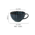 Misty green water cup