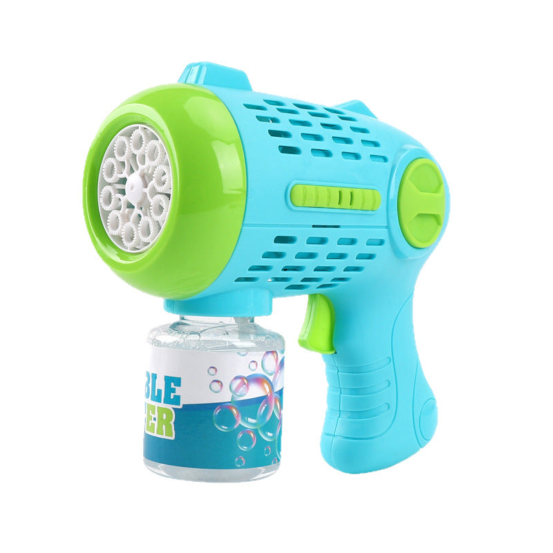New automatic circle bubble machine for kids - handheld multi-hole bubble blower - hot-selling wholesale toy for boys and girls (cross-border e-commerce)