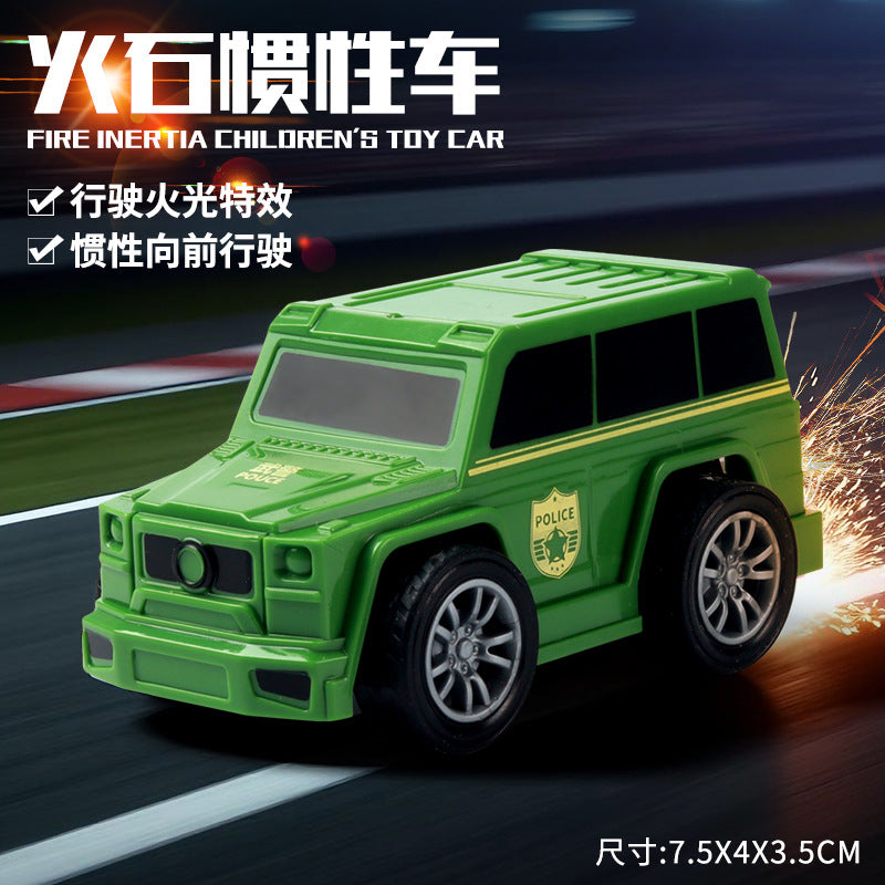 Tiktok viral fire stone inertia car toy - cool fire effect simulation car - educational ride-on toy for boys and girls