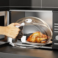 Microwave anti-splash cover, high temperature resistant, oil-proof cover, hot dish cover, handy gadget anti-splash oil heating, meal heating cover, wholesale