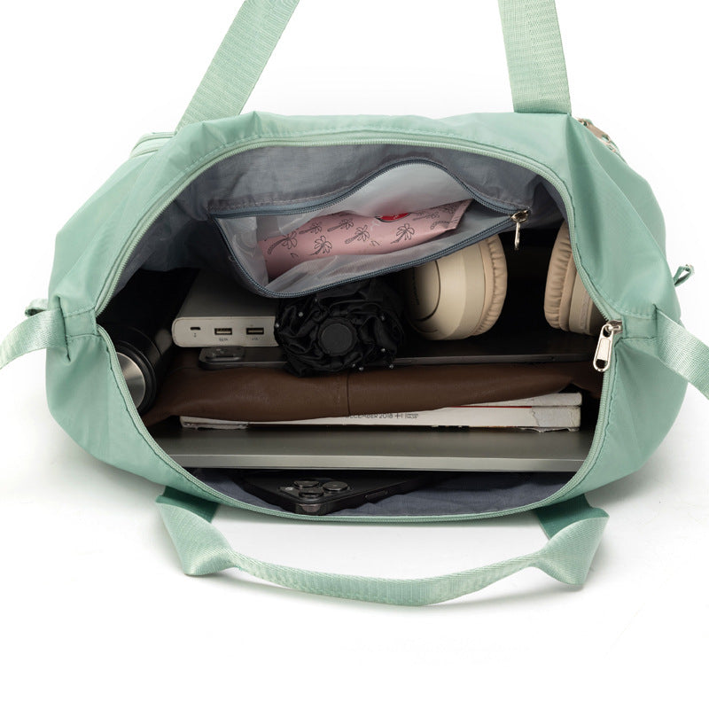 Large-capacity suitcase bag Double-layer extended storage luggage bag Short-distance delivery student school universal wheel travel bag