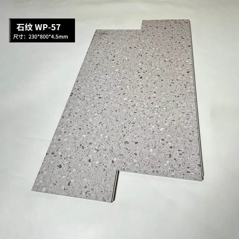 Spc stone plastic flooring pvc click lock system for home renovation, hotel, kindergarten, school projects, and composite wood flooring
