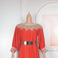 European and american cross-border   plus size women's clothing african solid color maxi dress new style dress with belt
