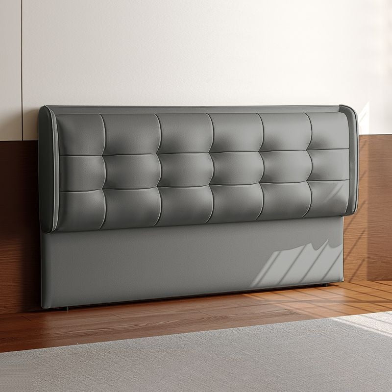 New arrival bedside back panel casualaccessible luxury soft-packed solid wood modern floor-standing backrest all-in-one buy other living room adults