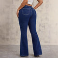 X-spot-65775# cross-border women's fashion european and american foreign trade fashion versatile slim elastic denim pants