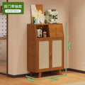 Medieval style solid wood sideboard living room storage cabinet new arrival tea cabinet wall-mounted small side cabinet storage cabinet