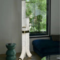 New arrival imitation marble floor lamp designer decoration sofa living room bedroom classy vertical floor lamp
