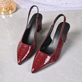 summer new arrival: plus-size women's casual comfort pointed-toe french style fashion high heels for wholesale (export)
