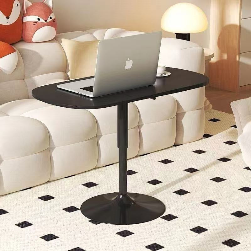 Adjustable height computer desk, mobile writing desk, livestreaming table, home rotating office desk, standing workstation, lazy desk