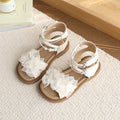 Girls' sandals:  summer new arrivals - stylish little princess shoes for girls, soft sole pearl sandals, lightweight and comfortable
