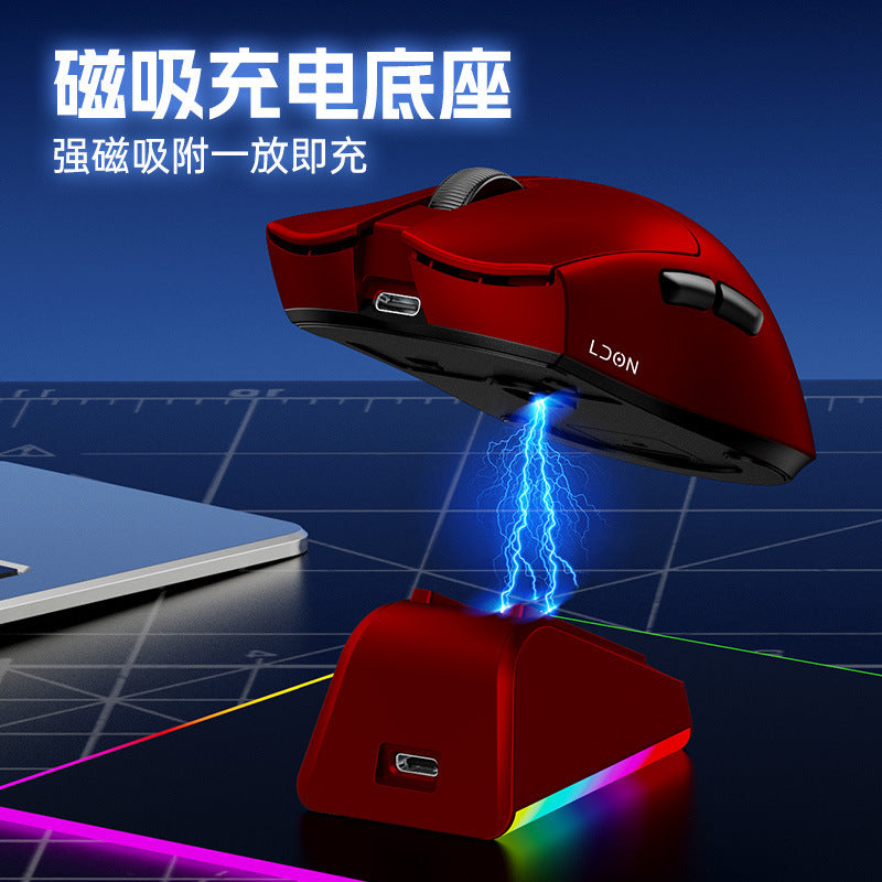 Ldon v3pro master edition wireless mouse - gaming, bluetooth, tri-mode, lightweight, for computer office use, large/extra large hand size