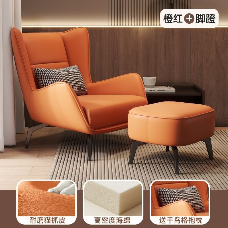 Bedroom modern single chair casual living room reclining single sofa accessible luxury lazy balcony designer for home sofa