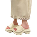 Eva thick-soled slippers for women, 2025 summer collection: stylish, versatile, and trending. popular one-strap sandals for women, anti-slip and odor-resistant