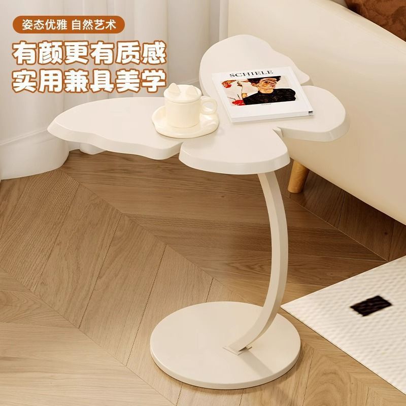 Butterfly side table, home bedside table, creative sofa side table, movable living room casual storage rack, creative small table