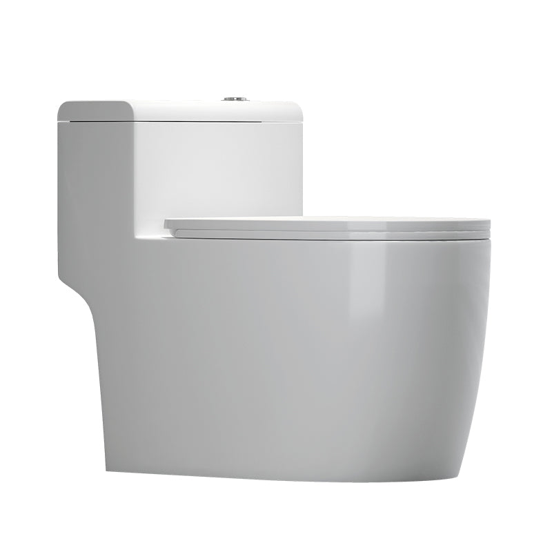 Nojo toilet seat - high-performance, large-bore, anti-odor, anti-clogging toilet for home use with powerful suction and super cyclone flushing