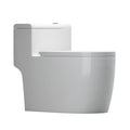 Nojo toilet seat - high-performance, large-bore, anti-odor, anti-clogging toilet for home use with powerful suction and super cyclone flushing