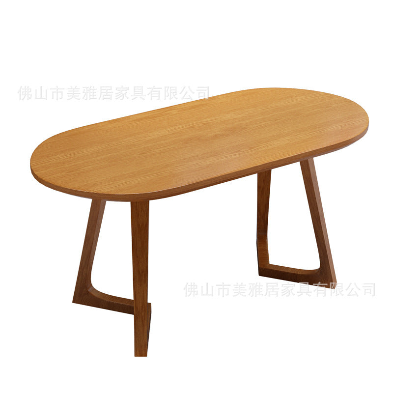 Cafe Solid wood back chair Restaurant Dessert milk tea shop Leisure sofa Table and chair combination Rest area Card seat