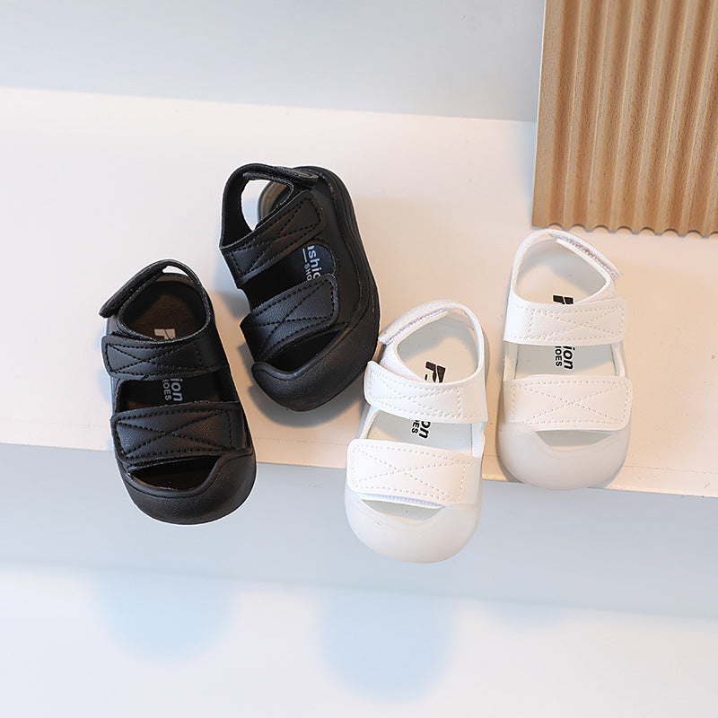 Baby sandals: new summer  collection - soft-soled prewalker shoes for infants, breathable and non-slip, korean style trendy footwear for boys and girls