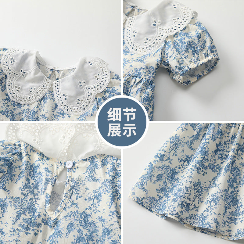 Girls' princess dress  new summer dress lolita style children's dress korean style kids summer a-grade dress