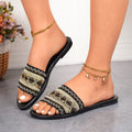 summer new arrival: plus size women's slippers - bohemian one-strap platform sandals