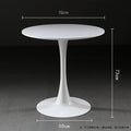 Nail salon waiting table balcony tulip side table small round table dining table coffee table small apartment round table for home