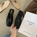 Women's slippers for outwear, 2023 new summer half slippers, women's shoes, fashion mules, internet celebrity sandals, ins trend