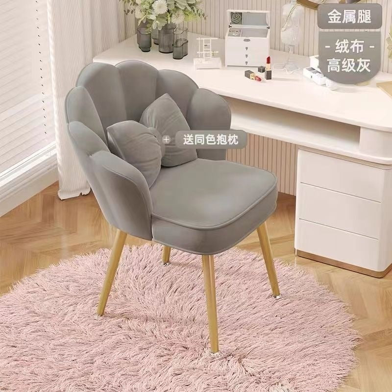 Bubble chair: minimalist, luxe design for home use - makeup vanity, manicure chair, comfortable petal shape