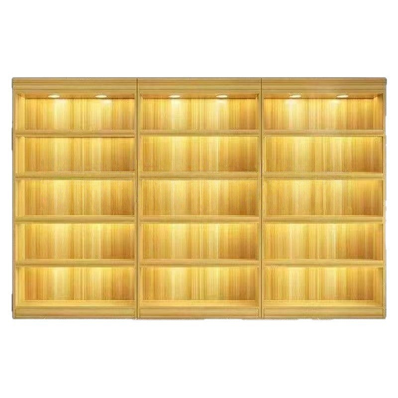 Wine cabinet against wall supermarket hotel commercial living room home casual shelf wine cabinet white wine multi-layer storage rack display cabinet